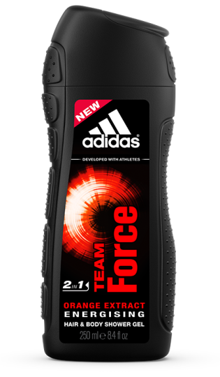 adidas team force shower gel