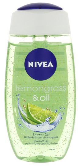 nivea lemongrass & oil shower gel