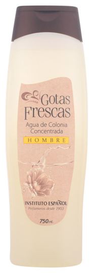 gotas frescas hombre