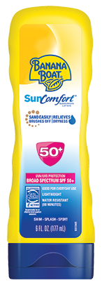 banana boat suncomfort lotion spf 50