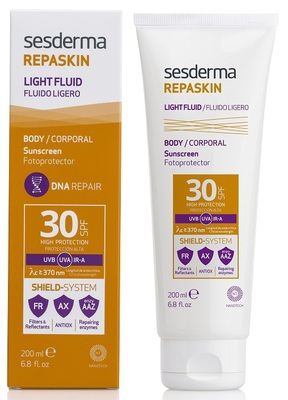 sesderma repaskin 50 light fluid