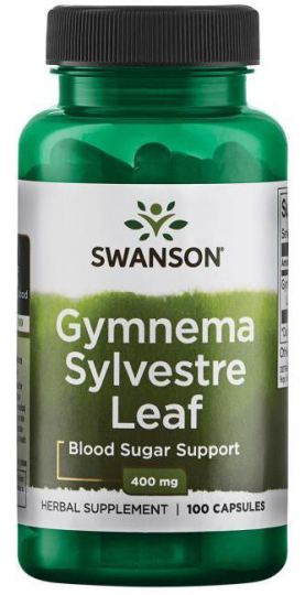SWANSON Gymnema Sylvestre Leaf 400mg 100 Capsules  *VERSAND WELTWEIT* 