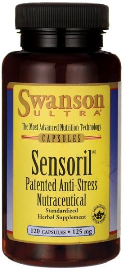 Swanson Sensoril AntiStress Nutraceutical 125 mg 120 Capsules