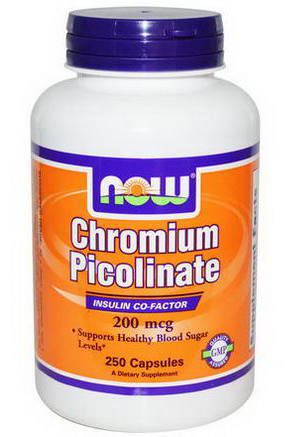 Now Foods Chromium Picolinate 200 Mg 100 Capsule